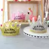 Crown birthday flash hat cake decoration atmosphere props headdress Princess holiday dress-up supplies net red with the same