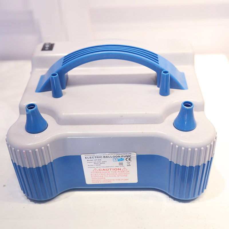 Electric pump pump pump Blow ball machine tool Portable automatic pump double hole outlet festival helium