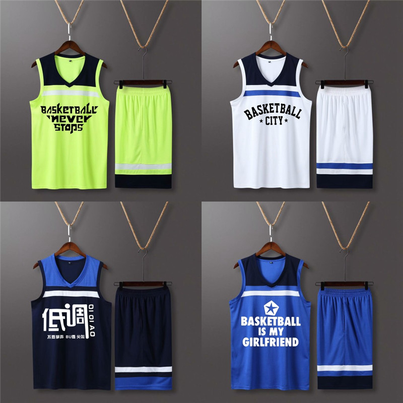 Basketball suit suit male student vest Timberwolves training suit custom jersey game team uniform children's basketball uniform
