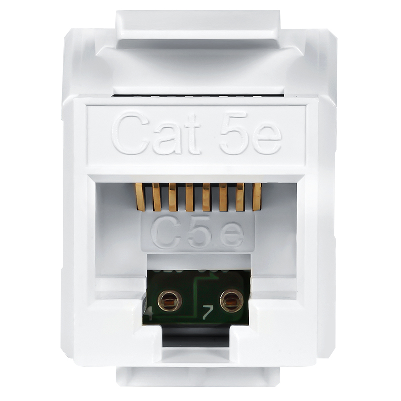 Baoer Xingke cat5 play-free super five network module Computer network cable socket panel RJ45 information module