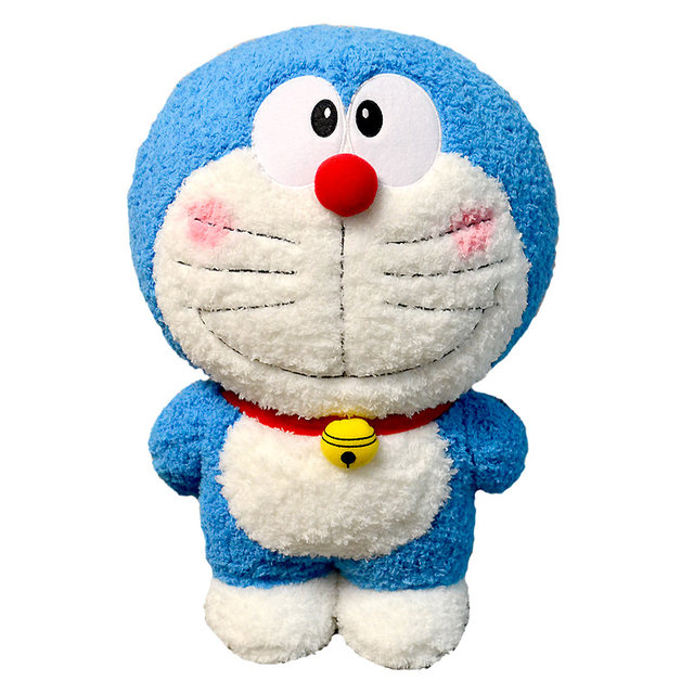 ຕົ້ນສະບັບຂອງຍີ່ປຸ່ນ Doraemon Doraemon Doraemon Doraemon Doraemon Blue Fatty Plush Doll ການຂົນສົ່ງຟຣີ SF Express ຖົງ Tote ຟຣີ