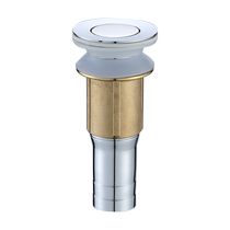 Universal flap manufacturer copper sewer toilet bathroom wash basin with overflow hole drain