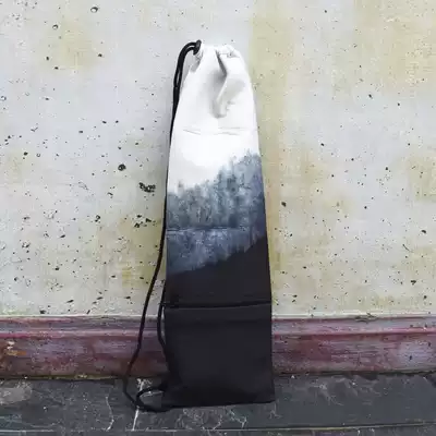 Badminton racket bag Bag racket bag Shoulder female 2-pack portable badminton bag racket bag portable flannel bag