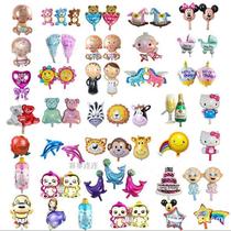 Animal mini cartoon aluminum balloon toy balloon will not float childrens birthday party party atmosphere decoration