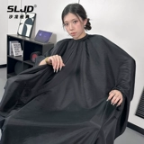 Накидка для стрижки волос, большой фартук для домашнего использования, делается под заказ