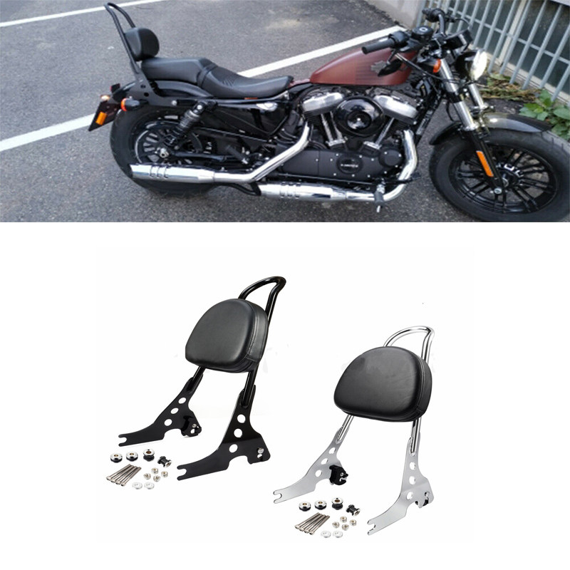 Harley XL883 1200x48 72 модифицированные аксессуары задняя спинка быстросъемная подушка сиденья задняя задняя бабка Изображение 1