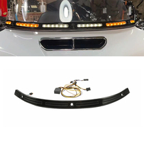 Harley Grand Glide Supreme Street Three-wheel Glide 14-23 Modified Accessories Windshield Strip LED Turn Light