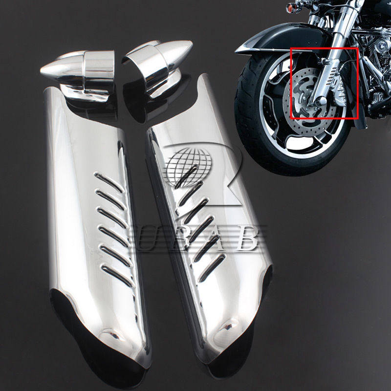 Harley grand glide road king street glide 00-13 modification accessories Front shock decorative cover deflector cover