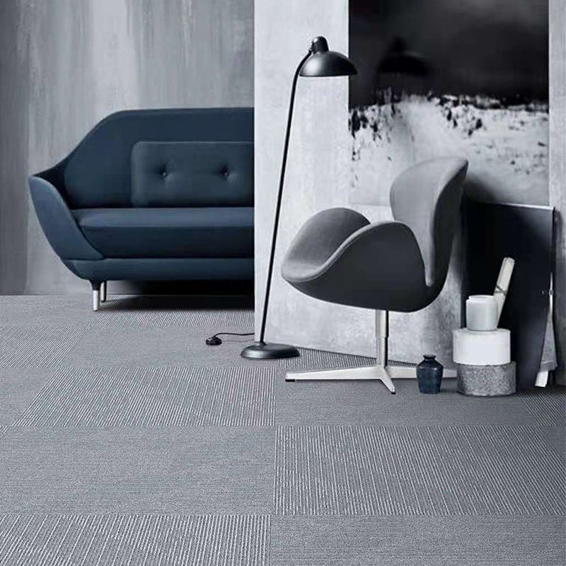 Office splicing square PVC carpet large area covered bedroom living room home room commercial hotel carpet