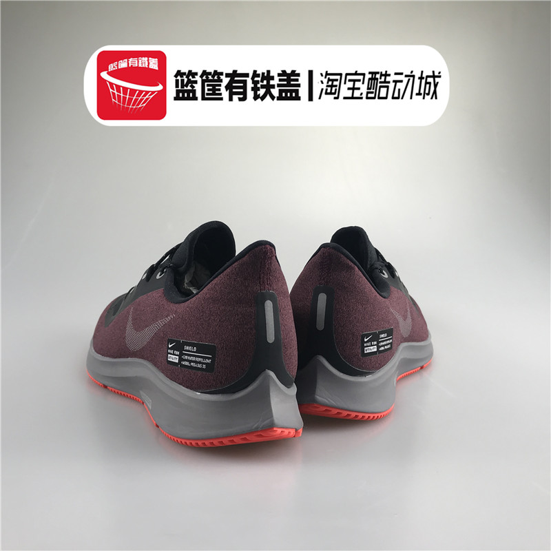 Giày chạy bộ Nike / Nike Pegasus 35 Pegasus 35 Đen Đỏ Không thấm nước 3M Giày chạy bộ AA1643-004 - Giày chạy bộ giày chạy bộ bitis