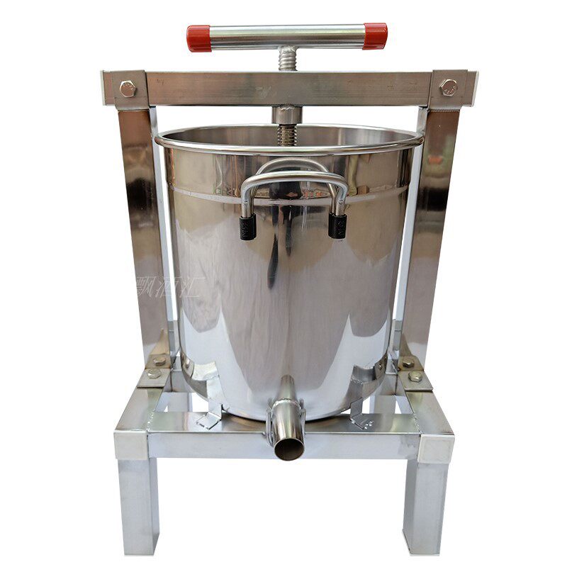 Stainless Steel Press Honeymachine Food Grade Oil Mill With Hood Home Squeezer Wine Bad Water Dumplings Juice Extractor