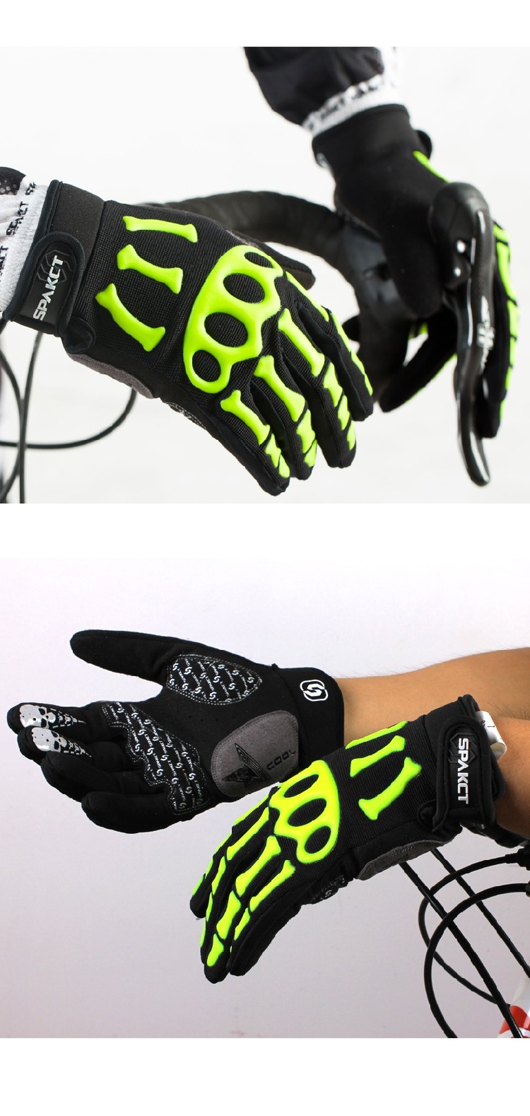 Gants de cyclisme mixte SPAKCT - Ref 2239539 Image 16
