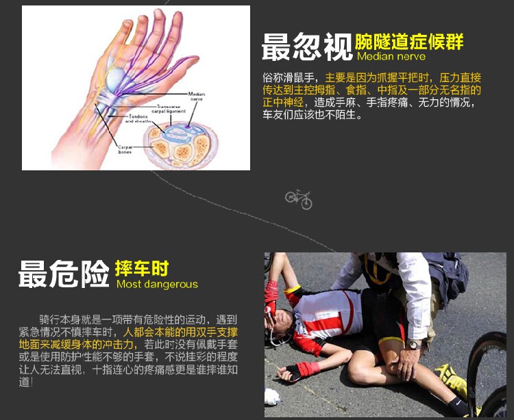 Gants de cyclisme mixte SPAKCT - Ref 2244637 Image 9