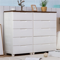 Alice IRIS Alice environmental protection resin airtight drawer storage cabinet plastic finishing chest of drawers