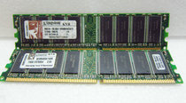 金士顿 PC3200 DDR400 DDR 1G KVR400X64C3A 1G 台式机内存