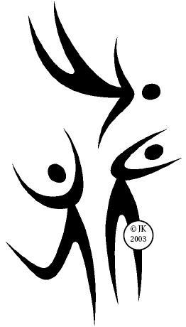 JUDIKINS Imported Wooden Stamp Patent Stamp: 2698G Happy Dance