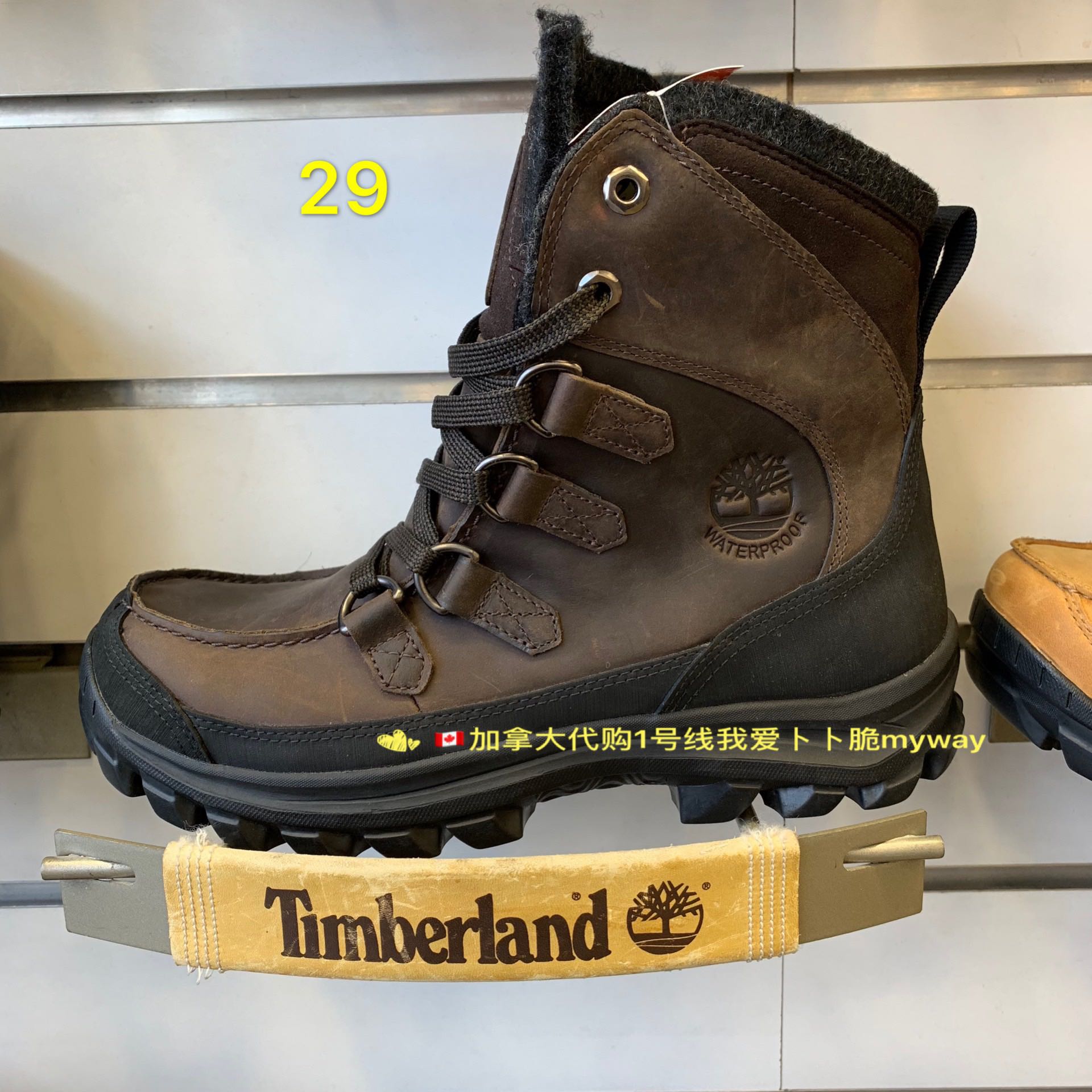 Canada thư trực tiếp mua đá chính hãng Timberland Timberland là không giày ngoài trời xấu-top cao giày nam giày martin nữ