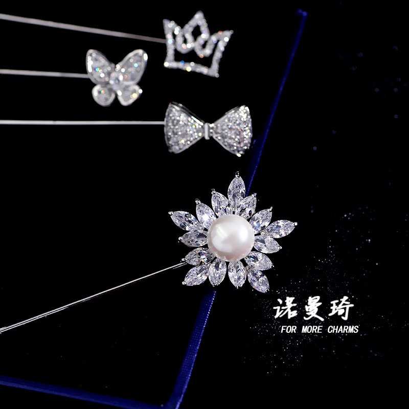 Broche Lovers en Zircon diamant - Ref 1171602 Image 14
