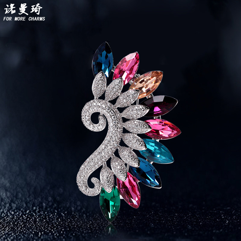 Broche femme en Zircon diamant - Ref 1174590 Image 6