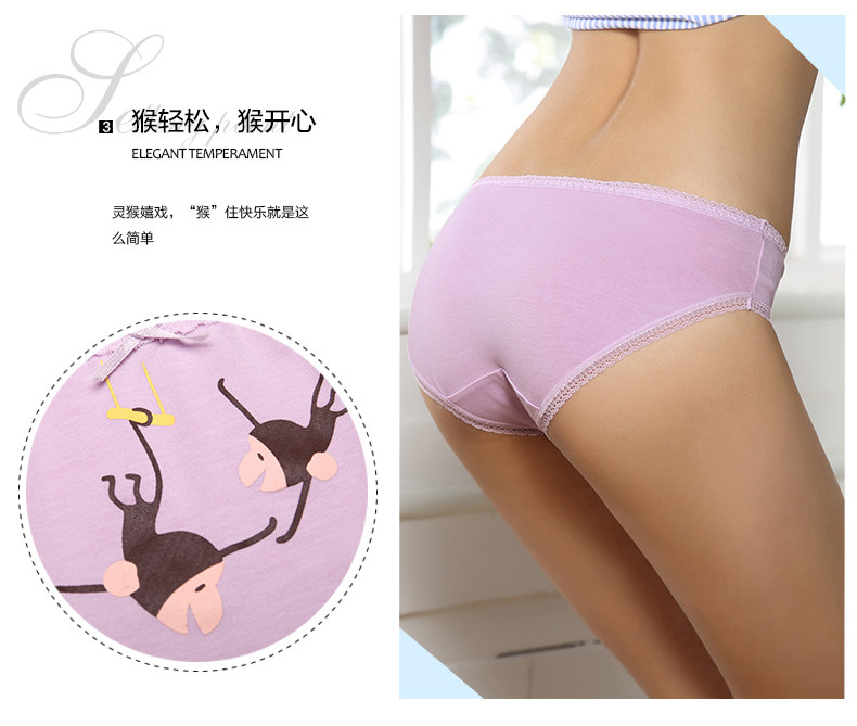 Slip 2K6335 en coton - Ref 668259 Image 9