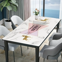Силиконовый современный и минималистичный настольный коврик, водонепроницаемый туалетный столик