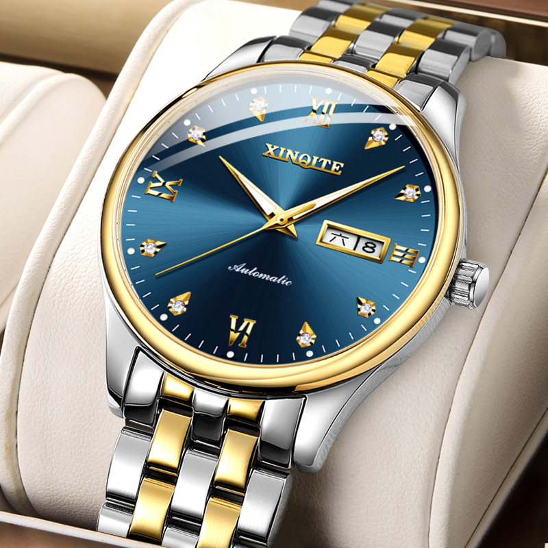 New Peculiar Watches Men's Thin Fully Automatic Mechanical Watches Waterproof Nocturnal Fashion 2021 New Nameplate Men Watches