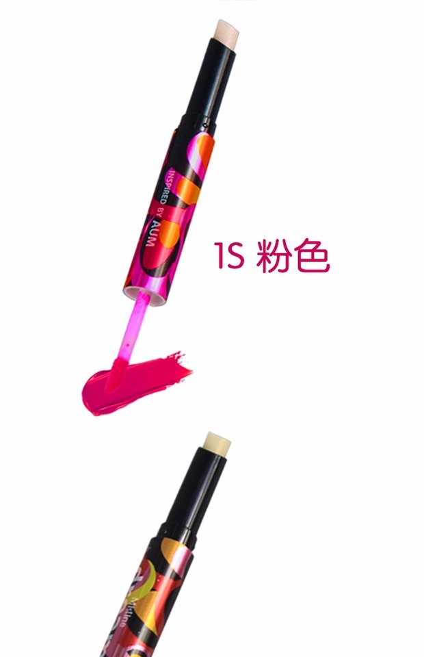 Thái Lan Mistine Double Lip Gloss Lip Lipstick Liquid Liquid Not Decoloring Lasting Moisturising Bites Lip Makeup Chính hãng - Son bóng / Liquid Rouge son bóng 3ce glass gloss	