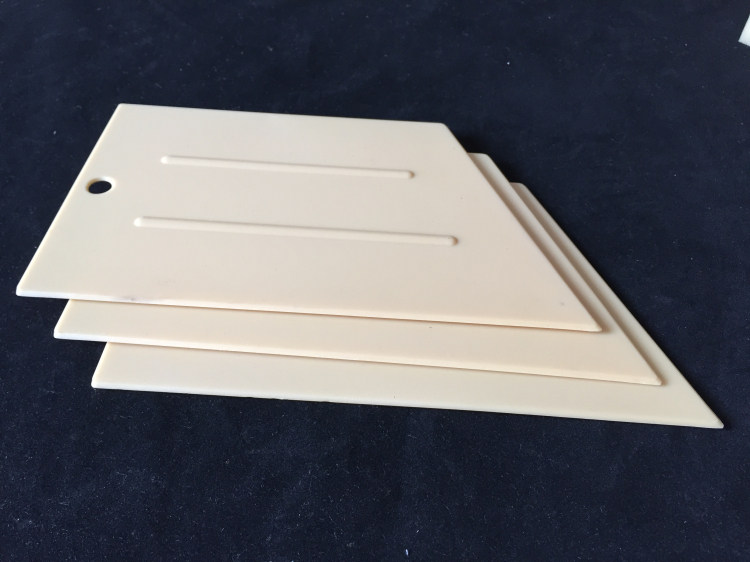 Tesco sticker wallpaper Wallpaper construction tools sticker wallpaper Wallpaper scraper Plastic scraper thickened without deformation