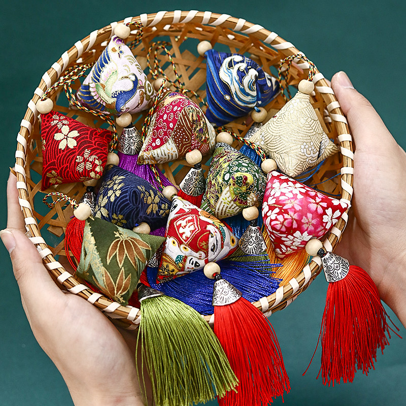 端午節の香り付きサシェ、端午節のちまきサシェ、携帯用香り付きサシェ、中国風ヨモギ蚊よけサシェ、完成品ギフト