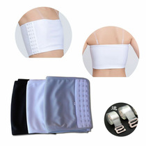 Shoulder strapless chest les no bandage short hook sports underwear womens handsome t-corset neutral vest plastic chest air permeability