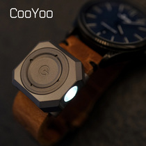 COOYOO CPS3 watch ring buckle light EDC titanium alloy strap buckle flashlight mini flashlight signal light