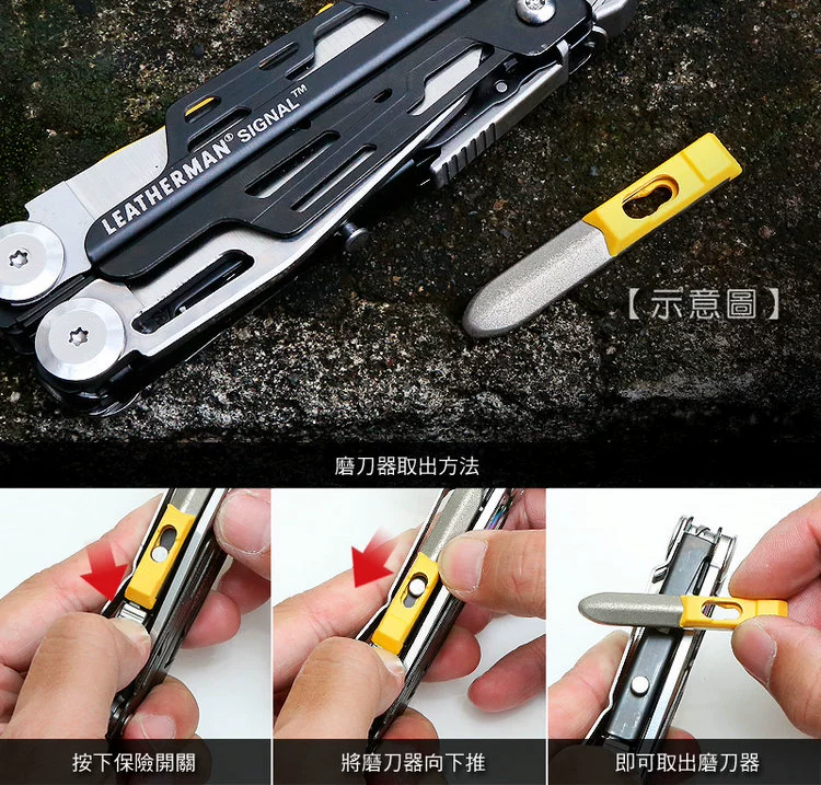 Công cụ kết hợp kìm gấp đa năng American Leatherman / Lezeman - Công cụ Knift / công cụ đa mục đích