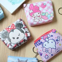 Korean cartoon waterproof creative coin wallet cute personality coin bag student simple key multi-function storage bag