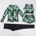 Bộ đồ lặn Hàn Quốc bốn mảnh nữ chia tay dài quần vest boxer đồ bơi thể thao khóa kéo che bụng áo bơi 2 mảnh đẹp	 Bộ đồ bơi hai mảnh