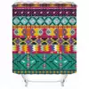 Pop style G Africa factory direct thickened polyester fiber waterproof and mildew shower curtain partition window shower curtain