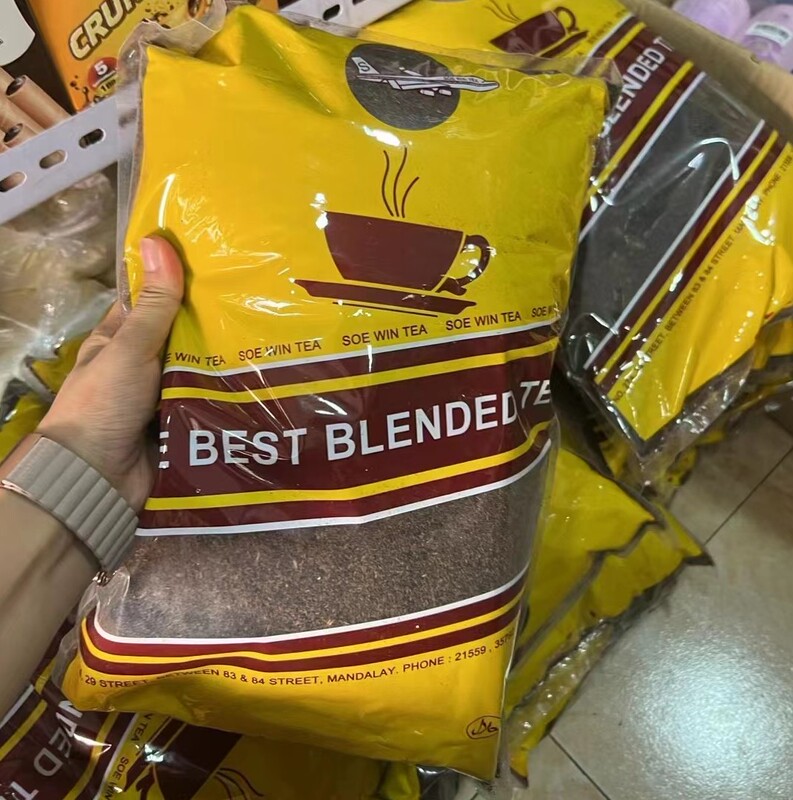 Soe Win Tea Powder Burmese Milk Tea Shop Ready-To-Brew Bitter Tea Black Tea Afternoon Tea Specialty from Yuanli Miss Zhao 1500g