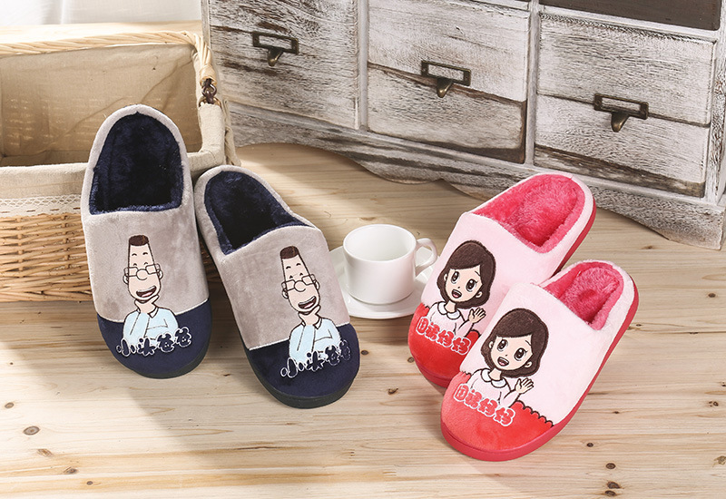 Chaussons enfants en suède pour hiver - semelle caoutchouc - Ref 1032342 Image 10