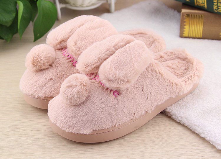 Pantoufles enfants en suède pour hiver - semelle caoutchouc - Ref 987255 Image 29