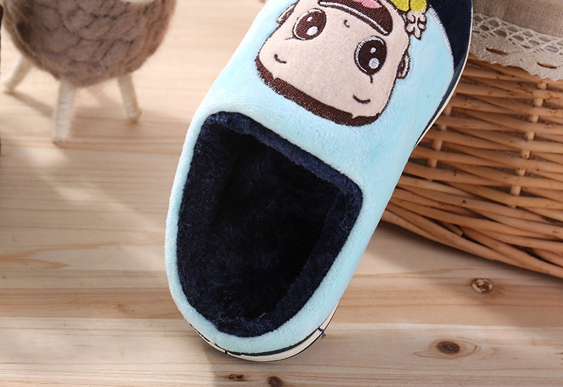 Chaussons enfants en suède pour hiver - semelle caoutchouc - Ref 1032342 Image 20
