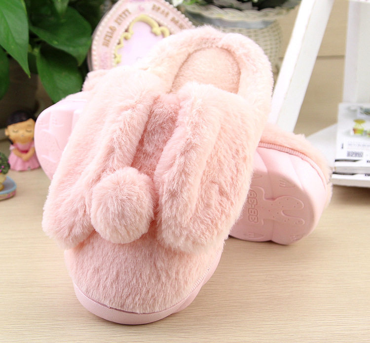 Pantoufles enfants en suède pour hiver - semelle caoutchouc - Ref 987255 Image 10