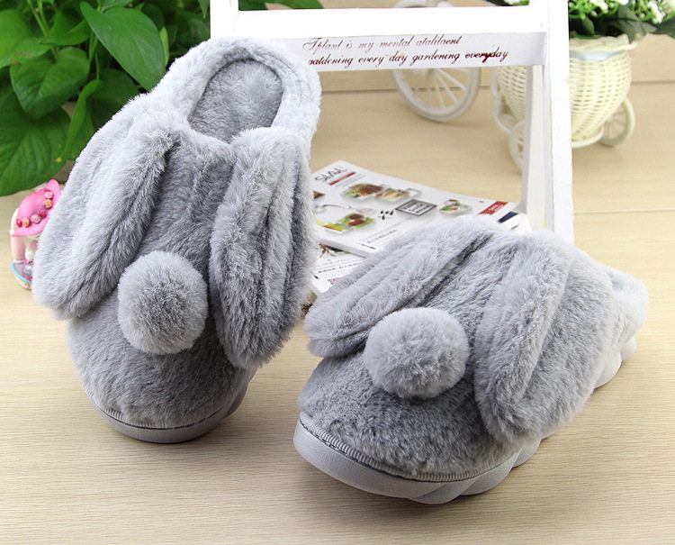 Pantoufles enfants en suède pour hiver - semelle caoutchouc - Ref 987255 Image 22