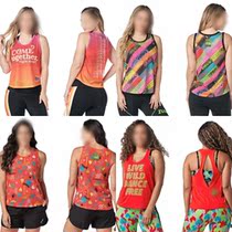 ZW Dance Sports Equipment Speed Dry Vest Easy for men and women with new size and size code blouses dance fitness Chaos