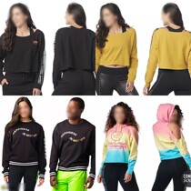 ZW dance sports sweatshirt with long sleeves All cotton BAO WEN small crowdboarder blouses men and women new size and size fitness