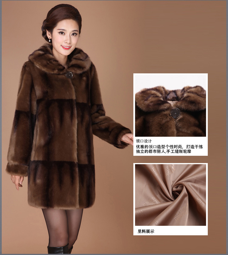 Manteau de fourrure femme OTHER   - Ref 3174182 Image 11