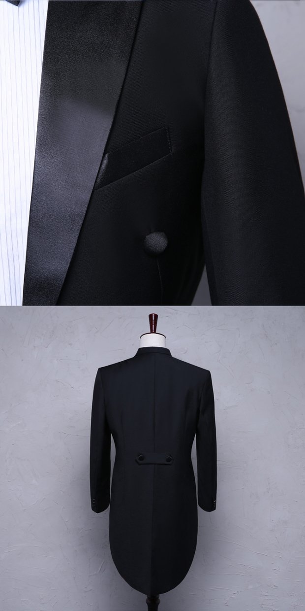 Mới tuxedo quần áo mỏng phù hợp với nam phù hợp với chỉ huy nam hiệu suất sân khấu phòng thu quần áo lưu trữ phù hợp với quần âu