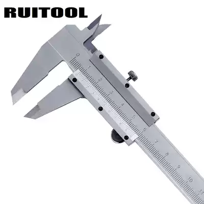 RUITOOL is not easy to rust Carbon steel vernier caliper High precision 0 02mm inner and outer diameter high depth mini caliper