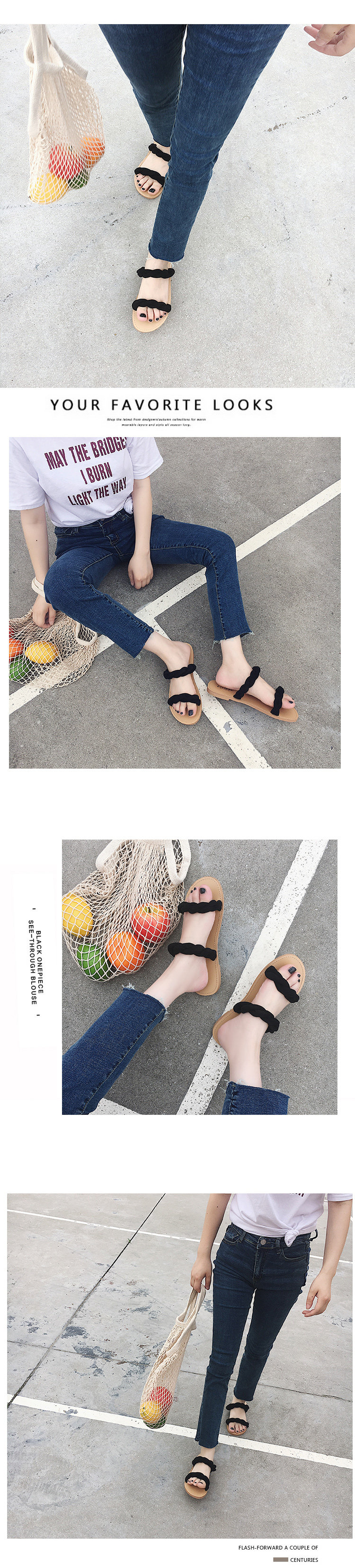 Sandales femme      en tissu - Ref 2666218 Image 11