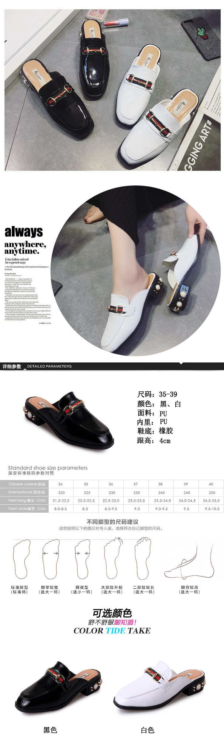 Sandales femme      en PU - Ref 2672081 Image 6