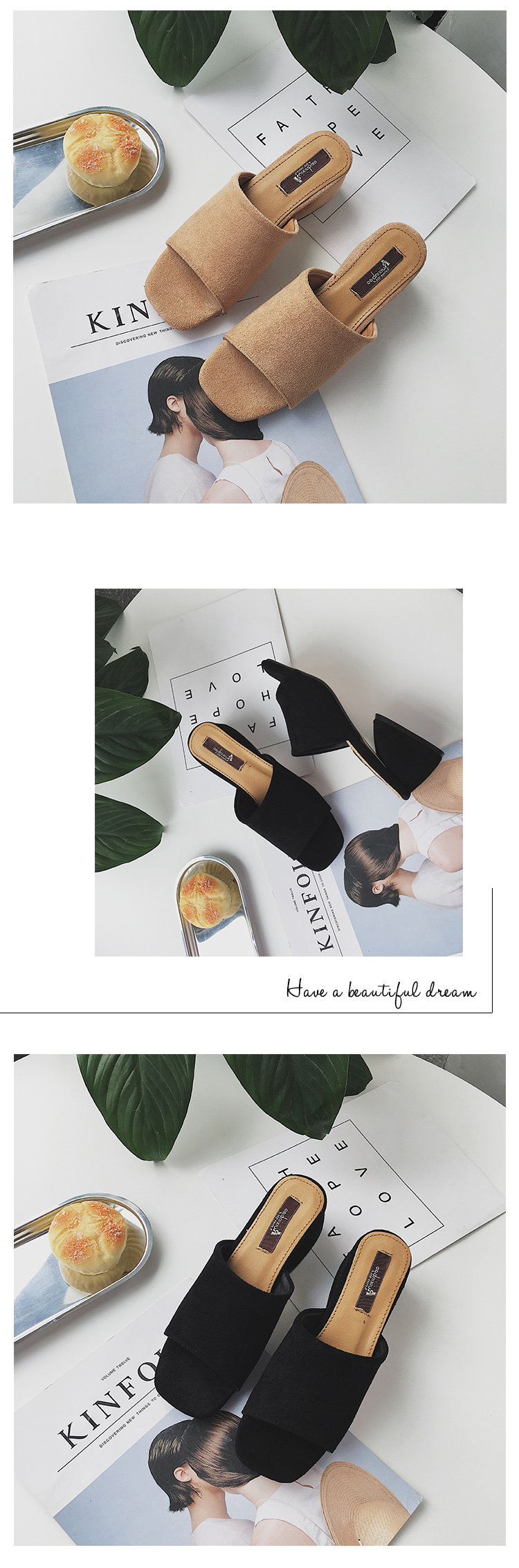 Sandales femme      en suede - Ref 2672045 Image 10