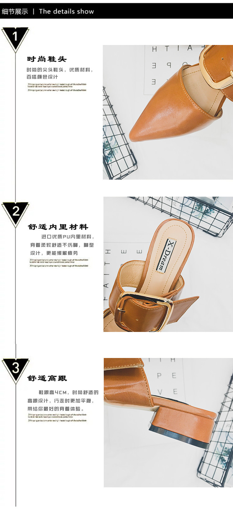 Sandales femme      en PU - Ref 2672025 Image 15